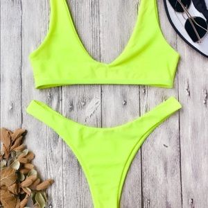 Neon bikini